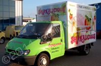 Ford Transit wrapped in full printed wrap by Totally Dynamic Southampton