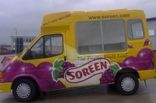 Ice-cream van - wrapped by Totally Dynamic Leeds/Bradford