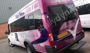 Ford Transit minibus #2 vinyl wrapped by Totally Dynamic Lincolnshire