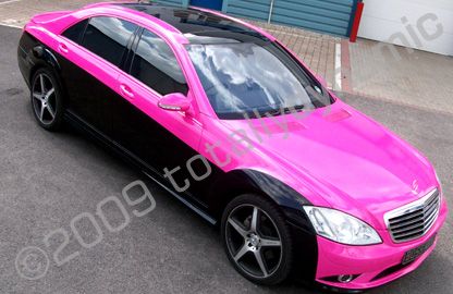 S Class Mercedes wrapped by Totally Dynamic North London