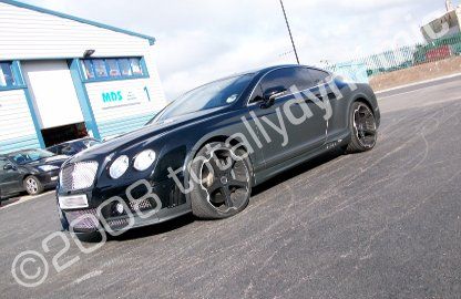 Bentley GT wrapped matt grey by Totally Dynamic North London