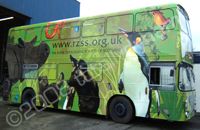 Double Decker bus Wrapped by Totally Dynamic Central Scotland