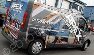Nissan Primastar van wrapped for Apex Lofts by Totally Dynamic North London