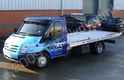 Ford Transit Cab wrapped by Totally Dynamic Leeds/Bradford