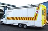 Ambulance - wrapped by Totally Dynamic North London
