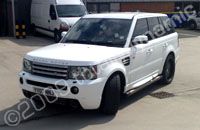 Range Rover wrapped white by Totally Dynamic Leeds/Bradford