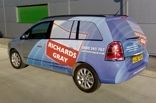 Vauxhall Zafira - designed and wrapped by Totally Dynamic North London