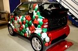 Mama Bellis Smart Car - wrapped by Totally Dynamic North London