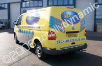 Van wrapped by Totally Dynamic North London