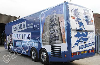 Coach wrapped by Totally Dynamic North London