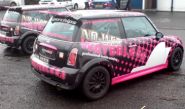 MINI - designed and wrapped by Totally Dynamic Central Scotland