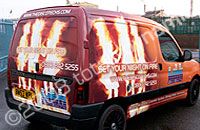 Citroen Berlingo Designed and wrapped by Totally Dynamic North London