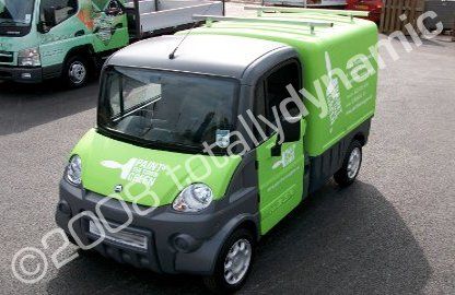 Van wrapped by Totally Dynamic North London