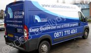 3 Fiat Ducato vans Designed and wrapped by Totally Dynamic Birmingham