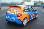 Renault Clio - designed and wrapped by Totally Dynamic North London