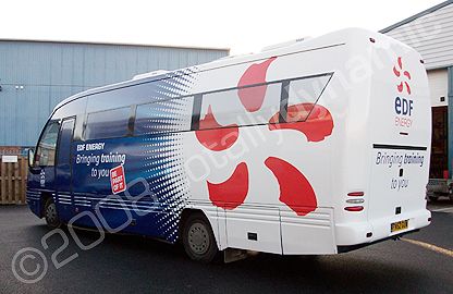 Coach wrapped by Totally Dynamic North London