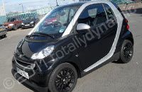 Smart car wrapped matte printed wrap by Totally Dynamic North London