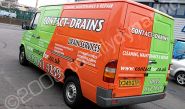 Mercedes Sprinter designed and wrapped by Totally Dynamic North London