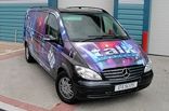 Mercedes Viano - designed and wrapped by Totally Dynamic North London
