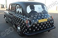 London Taxi fully wrapped in printed vinyl by Totally Dynamic North London