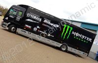 Dixon Yamaha Race Truck 2012 wrapped by Totally Dynamic Southampton