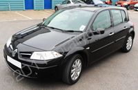 Renault Megane with a fully printed vehicle wrap by Totally Dynamic North London