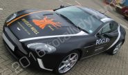 Aston Martin Vantage fully vinyl wrapped for Whitley Neill Gin/Pogues Irish Whiskey