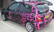 Renault Clio - wrapped by Totally Dynamic North London