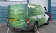 Ford Transit - designed and wrapped by Totally Dynamic North London
