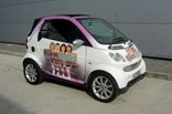 Smart Car - Designed and wrapped by Totally Dynamic North London