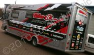GP Motocross truck wrapped for Bike it Cosworth Yamaha by Totally Dynamic Southampton