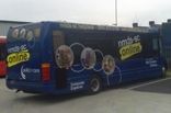 Optare bus fleet - wrapped by Totally Dynamic Leeds/Bradford