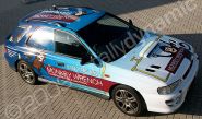 Subaru wrapped by Totally Dynamic South London