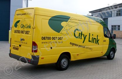 Mercedes Sprinter van wrapped by Totally Dynamic South London