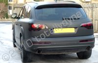 Audi Q7 wrapped matt black by Totally Dynamic Leeds/Bradford