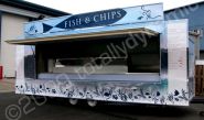 Catering trailer wrapped for Express Cafes by Totally Dynamic North London