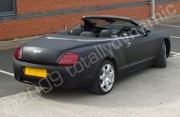 Bentley wrapped matt black at Totally Dynamic Leeds/Bradford