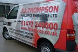 V W Transporter fleet - wrapped by Totally Dynamic Leeds Bradford