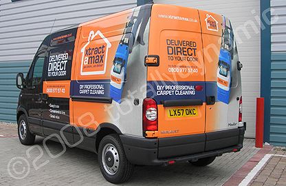 Renault Master adesigned and wrapped by Totally Dynamic North London