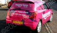 Car wrapped by Totally Dynamic Central Scotland