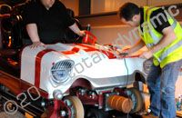 Stealth Rollercoaster wrapped with St Georges flag by Totally Dynamic North London