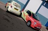 Fiat 500s - designed and wrapped by Totally Dynamic North London