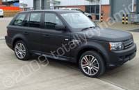 Range Rover wrapped matt black by Totally Dynamic Leeds/Bradford