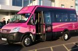 Iveco Daily Shuttlebus - Designed and wrapped by Totally Dynamic North London