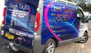 Renault Van wrapped in printed wrap by Totally Dynamic Central Scotland
