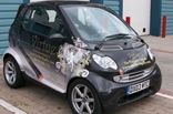 Smart Car - designed and wrapped by Totally Dynamic North London