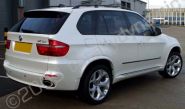 BMW X5 wrapped pearlescent white by Totally Dynamic Leeds/Bradford