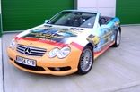 Mercedes SL55 AMG - designed and wrapped by Totally Dynamic North London