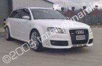 Audi Estate wrapped white by Totally Dynamic Leeds/Bradford