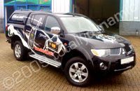 Mitsubishi L200 wrapped by Totally Dynamic Southampton